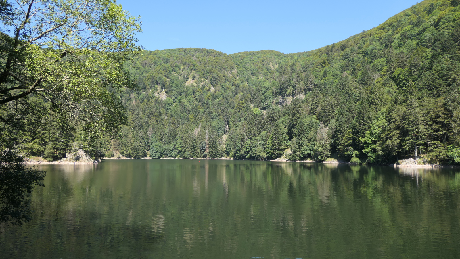 Lac d'Altenweiher - Ferme auberge de Kastelberg août 2024