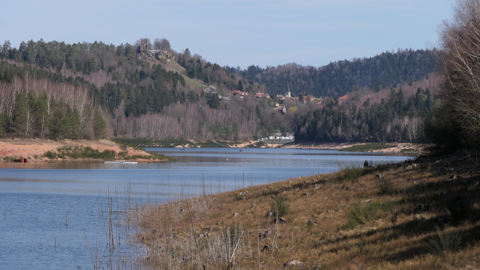 Lac de Pierre-Percée mars 2021